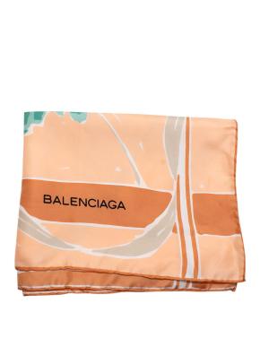 Balenciaga Floral-Print Silk Scarf 4