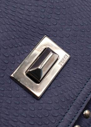 Emilio Pucci Navy Blue Shoulder Bag 4