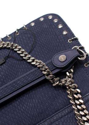 Emilio Pucci Navy Blue Shoulder Bag 9