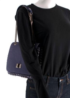 Emilio Pucci Navy Blue Shoulder Bag 8