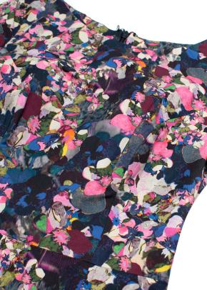 Erdem Floral Print Short-Sleeve Sheath Dress 3