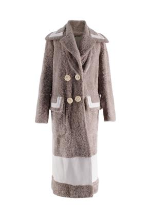 Fendi Long Shearling Pocket Detail Coat 2
