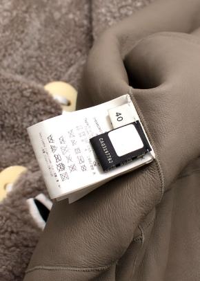 Fendi Long Shearling Pocket Detail Coat 10