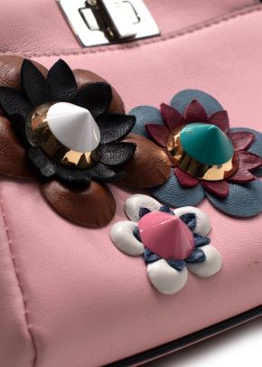 Fendi Micro Peekaboo-Style Leather Bag 4