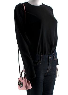 Fendi Micro Peekaboo-Style Leather Bag 9