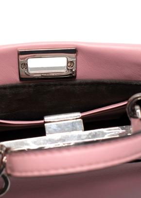 Fendi Micro Peekaboo-Style Leather Bag 10
