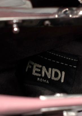 Fendi Micro Peekaboo-Style Leather Bag 14