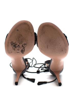 Gianvito Rossi Black strappy high-heel sandals 5