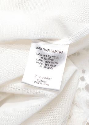 Jonathan Simkhai white Lace dress 6