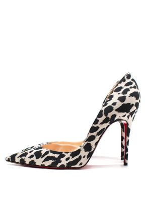 Christian Louboutin Leopard-Print Stiletto Heels 6