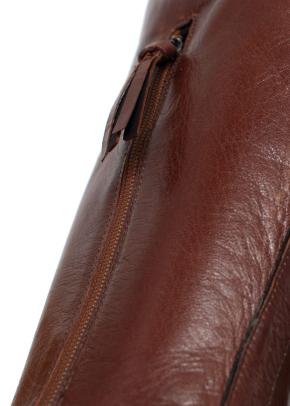 Miu miu Brown Leather High-Heel Knee Boots 4