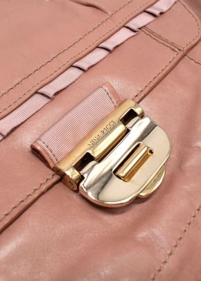 Nina Ricci Leather Shoulder + Top-Handle Bag 7