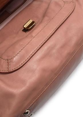 Nina Ricci Leather Shoulder + Top-Handle Bag 14