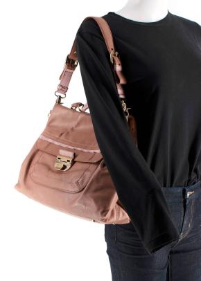 Nina Ricci Leather Shoulder + Top-Handle Bag 10