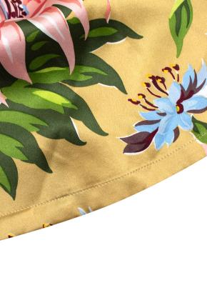 Olivia von Halle 100% Silk Floral Satin Pyjama Set 9