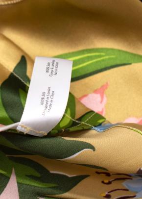 Olivia von Halle 100% Silk Floral Satin Pyjama Set 8