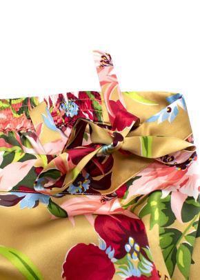 Olivia von Halle 100% Silk Floral Satin Pyjama Set 17