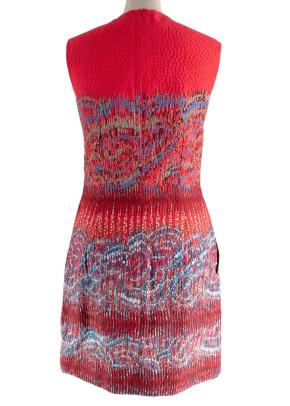 Peter Pilotto Textured Jacquard Sleeveless Mini Dress 2