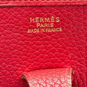 Hermes Rouge Ash Clemence Evelyne I 33 5