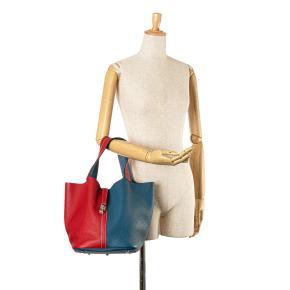 Hermes Bicolor Clemence Picotin Lock 22 10