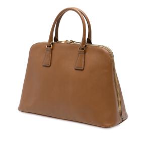 Prada Tan Large Saffiano Lux Promenade Satchel 2