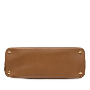 Prada Tan Large Saffiano Lux Promenade Satchel 3