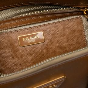 Prada Tan Large Saffiano Lux Promenade Satchel 5