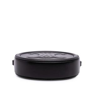 Celine Black Small Calfskin Cuir Triomphe Oval Crossbody 3