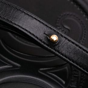 Celine Black Small Calfskin Cuir Triomphe Oval Crossbody 7