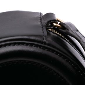 Celine Black Small Calfskin Cuir Triomphe Oval Crossbody 9