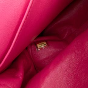 Chanel Pink Jumbo Classic Tweed Double Flap 7