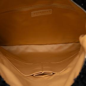 Chanel Black Paris Cosmopolite Tweed Fringe Clutch 5