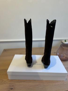 Anine Bing Brown Suede Tania Boots 4