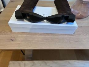 Anine Bing Brown Suede Tania Boots 5