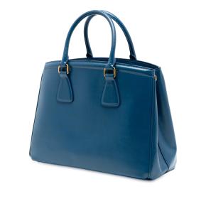 Prada Blue Saffiano Lux Parabole Tote 2