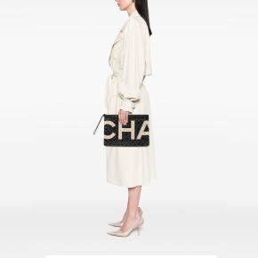 Chanel  Camellia Logo Wristlet Clutch 2