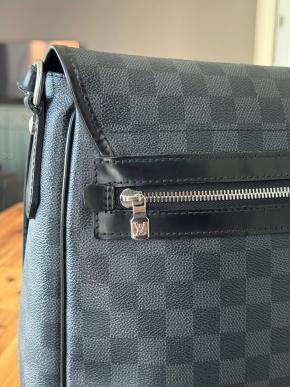 LV Graphite Daniel GM Damier Messenger Bag 4