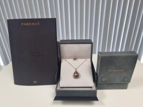 Fabergé Limited Edition Egg Pendant  Palais Tsarskoye Selo Blue John 8