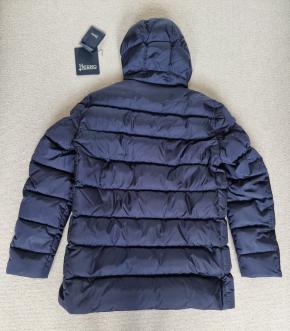 Herno Navy Stretch Down Parka 4