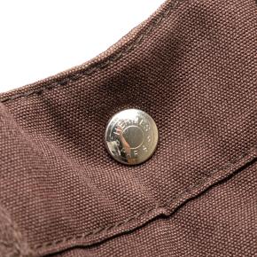Hermes Brown Canvas and Leather Fourre Tout MM 10