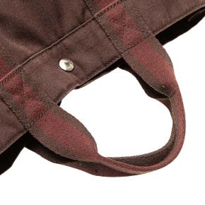 Hermes Brown Canvas and Leather Fourre Tout MM 11