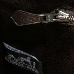 Hermes Brown Canvas and Leather Fourre Tout MM 5