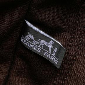 Hermes Brown Canvas and Leather Fourre Tout MM 6