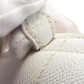 Hermes Blanc Epsom Bolide 27 6