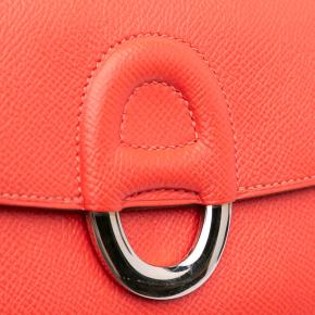 Hermes Rouge Tomate Epsom Cherche Midi Clutch 22 7