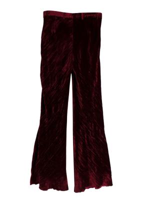 Etro Crushed Velvet Trousers 3