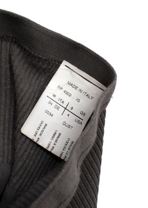 Rick Owens Silk Maxi Skirt 4