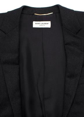 Saint Laurent Black Single-breasted Blazer 2