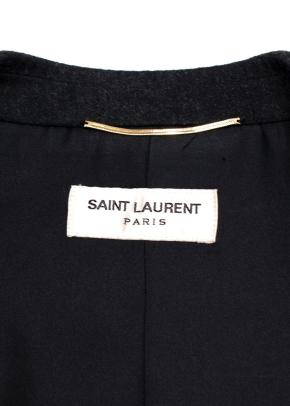 Saint Laurent Black Single-breasted Blazer 8