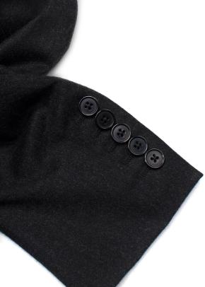 Saint Laurent Black Single-breasted Blazer 6